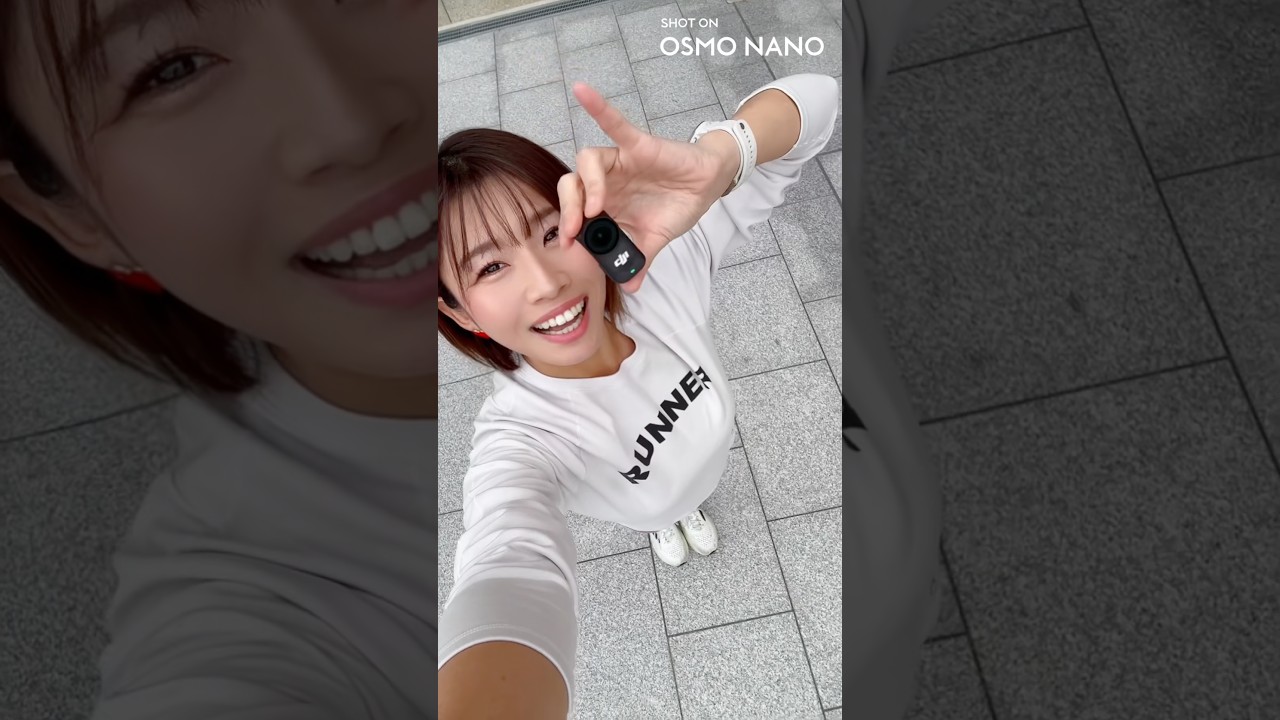 DJI OSMO NANO🤍☝️ #アクションカメラ