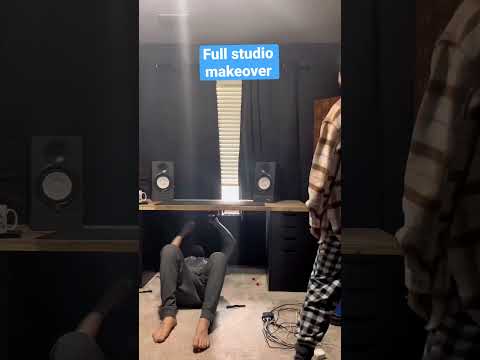 IKEA/Home Depot/Amazon - Studio Desk Makeover