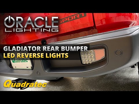 Oracle Rear Bumper LED Reverse Lights for Jeep Gladiator