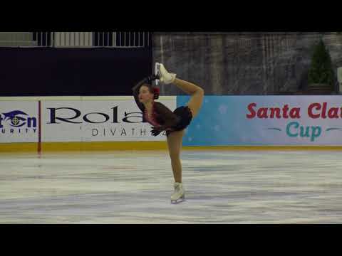2017 Santa Claus Cup : Emese GLOZIK(HUN) - FS JUNIOR LADIES, Free skating