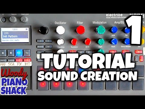 Korg Electribe 2 Demo & Review 04 - Sound creation tutorial