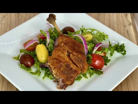 How to Make Crispy Duck Confit