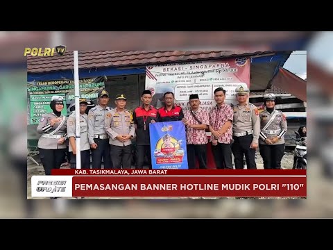 PRESISI UPDATE : SOSIALISASI HOTLINE MUDIK AMAN 110 POLRES TASIKMALAYA 16/03/2025 (17.00)