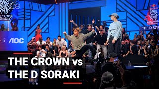 THE CROWN 🇺🇸 vs THE D SORAKI 🇯🇵 - top 16 | stance x Red Bull Dance Your Style World Finals 2022 4k