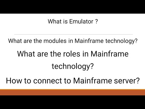 Emulator Configuration to access Mainframe