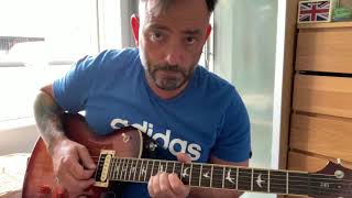 Diana Krall ‘Wide River to Cross’ improvisation cover played by Savannah, my lovely PRS