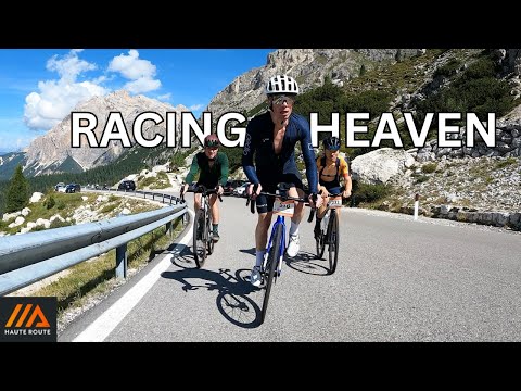 Racing in Cycling Heaven ! Climbing Passo Giau & Passo Valparola in the Italian Dolomites