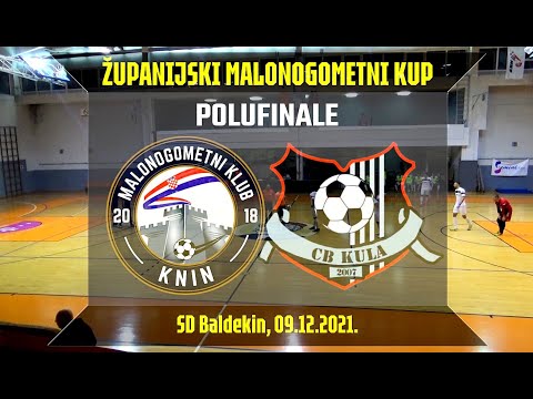 ŽMNK: KNIN - CB KULA  2:5, 09.12.2021.