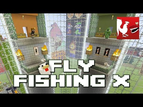 Things to Do In Minecraft - Fly Fishing X | Rooster Teeth