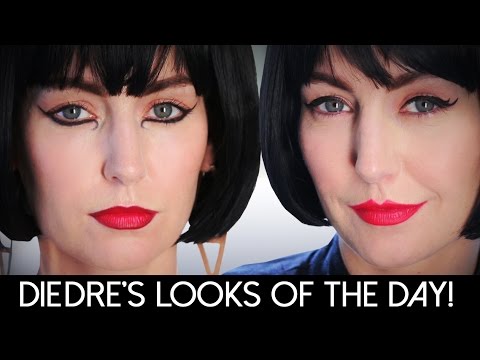 Deidre's Looks of the Day: Double Wing Vendetta & Medusa's Gaze // I love makeup.