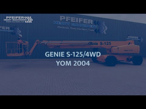 Genie S-125/4WD 2004
