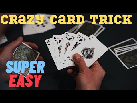 The BEST SELF WORKING CARD TRICK for BEGINNERS