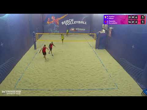 11:05 M. Kyselov / V. Kelbas - A. Pasazhin / D. Svyrydenko 19.02.2023 | Winners Beach Volleyball