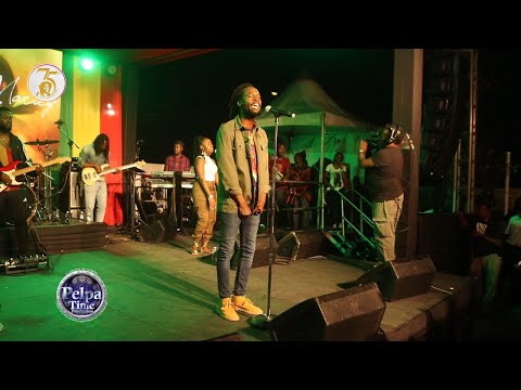 Jesse Royal shoot Vybz kartel song to the top AT BOB Marley 75th Earthstrong 2020