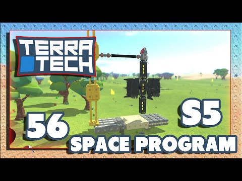 Test einer Zweistufigen Rakete 🤖 TERRATECH #56 S5 Gameplay (PC)