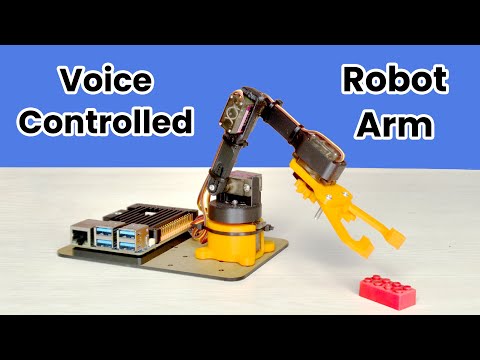Voice-Controlled Robot Arm with Local AI | RDK X5 SBC
