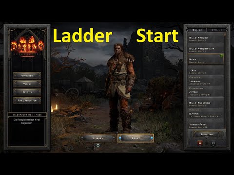 Diablo 2 Resurrected Saison 1 Tornado Druide Nexo legt los