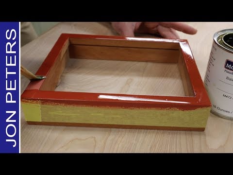 How To Use Gold Leaf to Gild A Frame