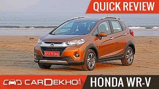 Honda WR-V | Quick Review | CarDekho