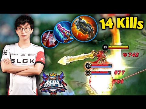 THANK YOU OHMYVEENUS BLACKLIST FOR THIS LAPU LAPU DAMAGE BUILD || LAPU DESTROY META HEROS  - MLBB