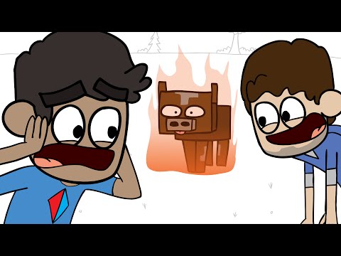 Vikkstar123HD - RIP COWS! - Minecraft Animated Short #11 - (How To Minecraft Animation)