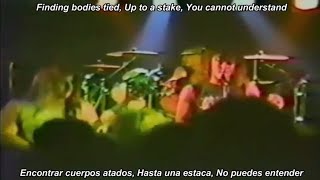 Death Torn to Pieces live subtitulada en español (Lyrics)