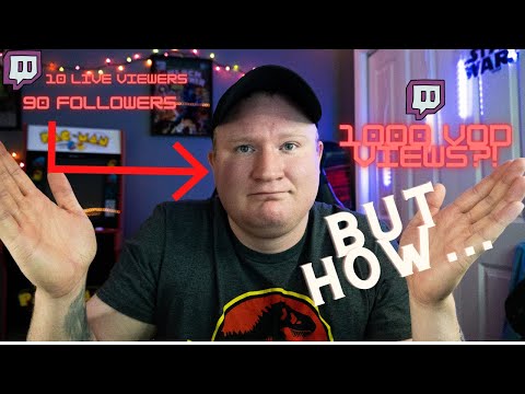 High Twitch VOD views for small streamers explained