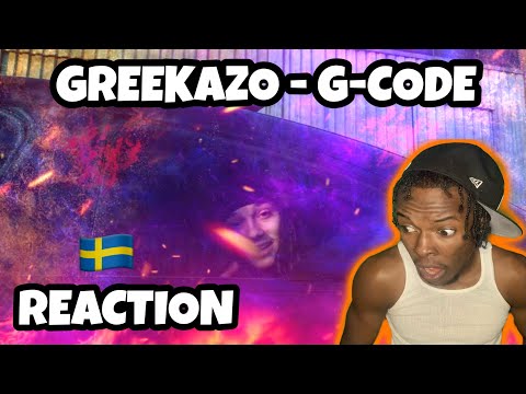 AMERICAN REACTS TO SWEDISH DRILL RAP! GREEKAZO - G-CODE (OFFICAL MUSIC VIDEO)