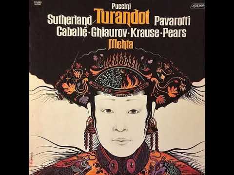 G. Puccini, "Turandot", Act 1 Finale, "Non piangere, Liù!"
