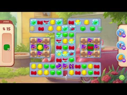 Homescapes 2066 Level - 17 moves - NO BooSTERS