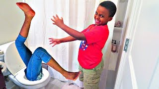 Shasha's STUCK?!! - Shasha And Shiloh Christmas Surprise Gift - Onyx Kids