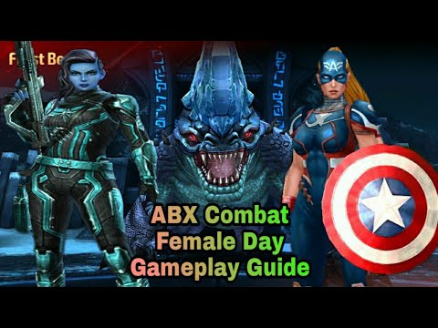 ABX Combat Female Day Gameplay Guide - Marvel Future Fight