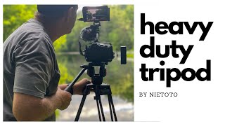 REVIEW: NIETOTO 67" Heavy Duty Tripod, Professional Camera Video Tripod (Under $150)