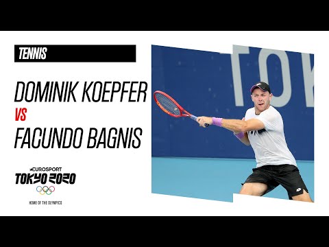 Dominik Koepfer vs Facundo Bagnis | Tennis Highlights | Olympische Spiele - Tokyo 2020