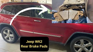 How to Replace the Rear Brake Pads on a Jeep Grand Cherokee (WK2)