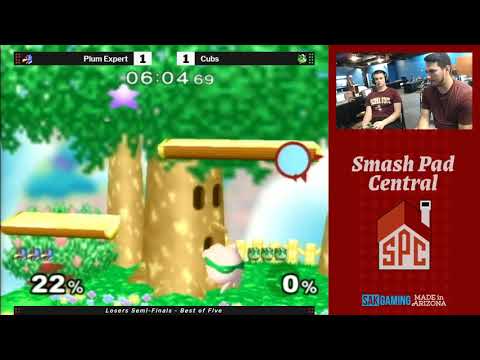 SPC 179 SSBM Losers Semis - Cubs (Jigglypuff) vs Plum Expert (Falco)