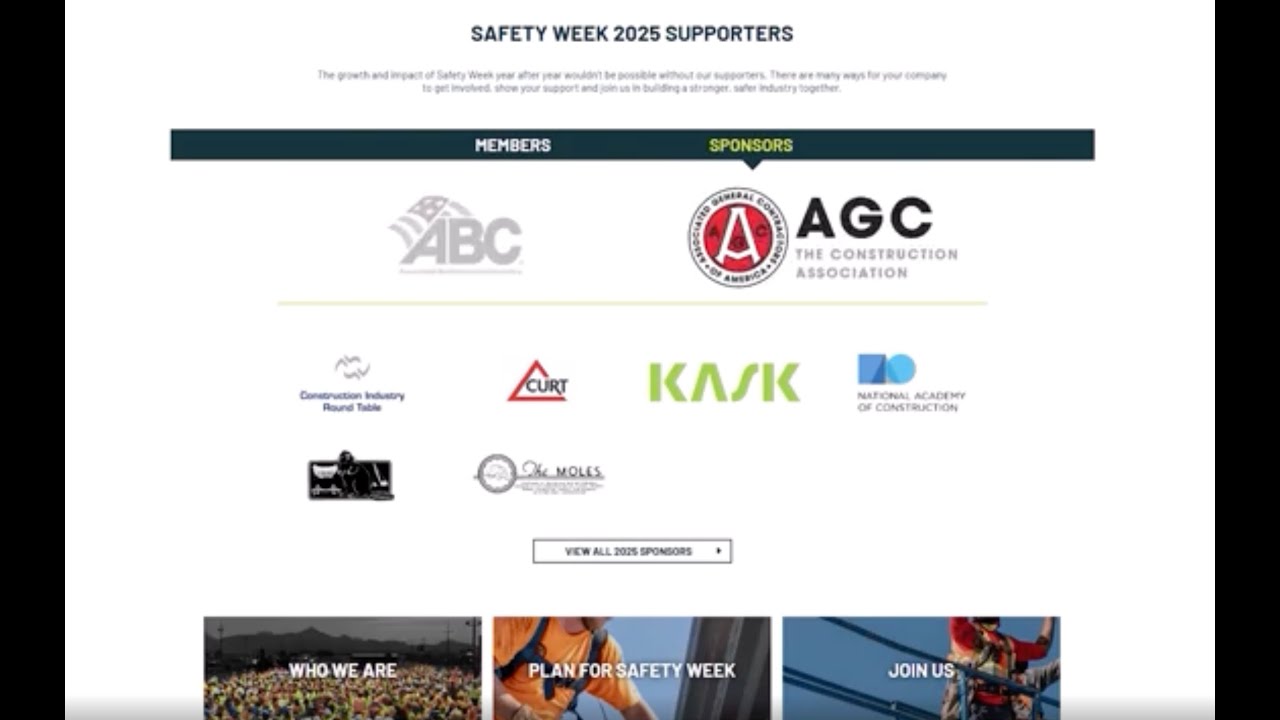 Safety Week 2025 Video - AGC