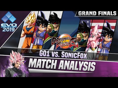 DBFZ Match Analysis: EVO 2019 Top 8 GRAND FINALS - GO1 vs. SonicFox