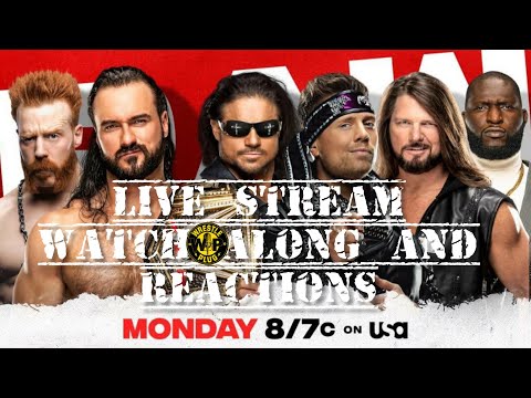 WWE Raw - Live Stream Watchalong and reactions
