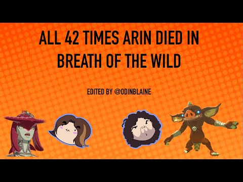 All 42 Times Arin Died in Breath of the Wild | Game Grumps Compilation