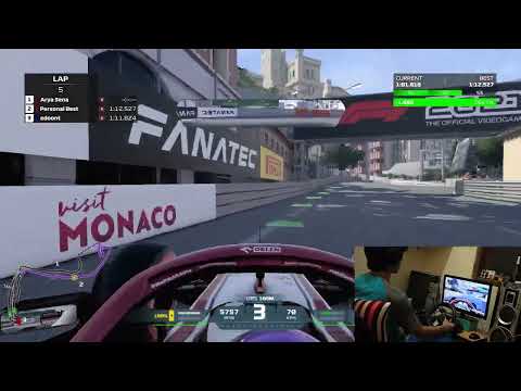 F1 2021 Monaco One Handed