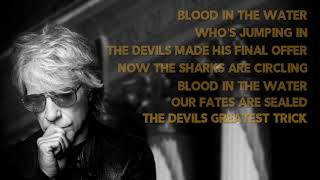 Kadr z teledysku Blood In The Water tekst piosenki Bon Jovi