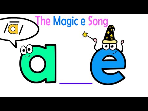 The Magic e Song (Silent e Syllable Type)
