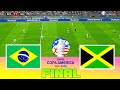 BRAZIL vs JAMAICA - Copa America 2024 Final | Full Match All Goals | Football Match