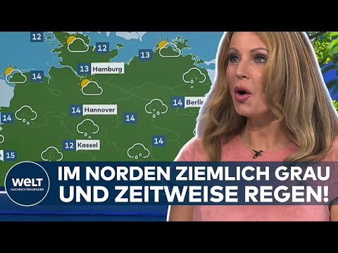 WETTER IN DEUTSCHLAND: Sonniges Wochenende durch Hochdruck – Norden kühler, Süden mit Nebel!