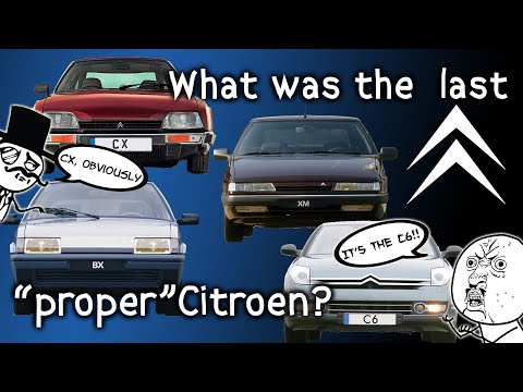 What was the Last Proper Citroën?