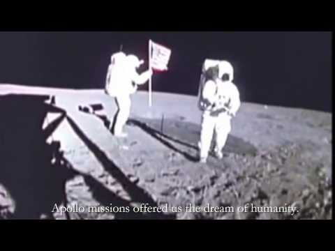 Apollo 14. walking on the moon