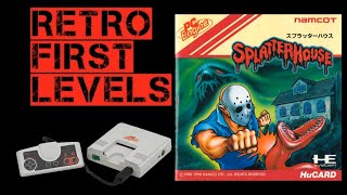 Splatterhouse - PC Engine/TurboGrafx-16 (Retro First Levels)