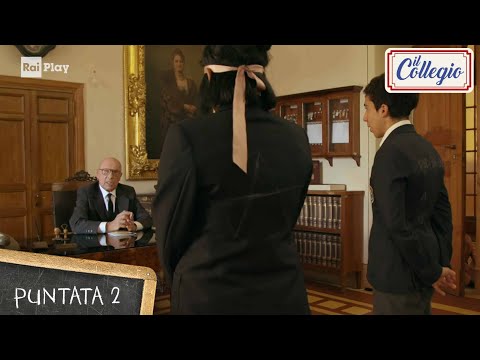 Mattia P. e Ariadny dal Preside - Seconda Puntata - Il Collegio 7