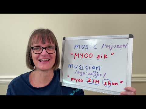 How to Pronounce Music and Musician